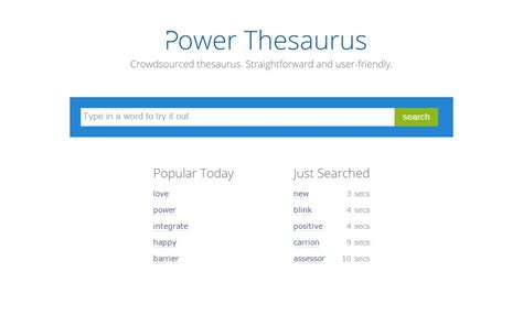 power thesaurus|power thesaurus deutsch.